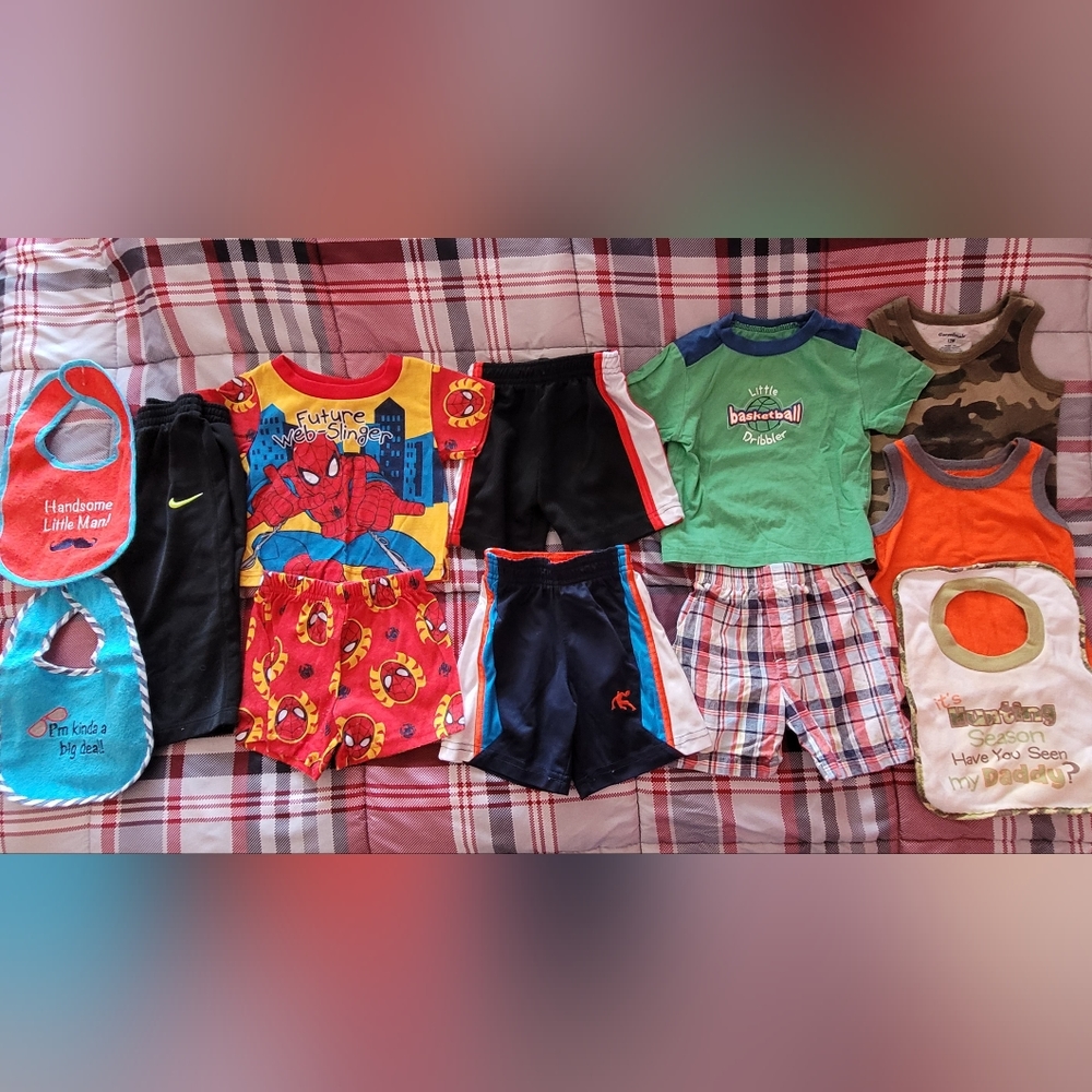 12 month boys lot 12 pc